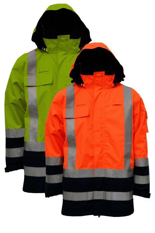 Vlamvertragende Hi-Vis Winterjack Fr-Lr11355