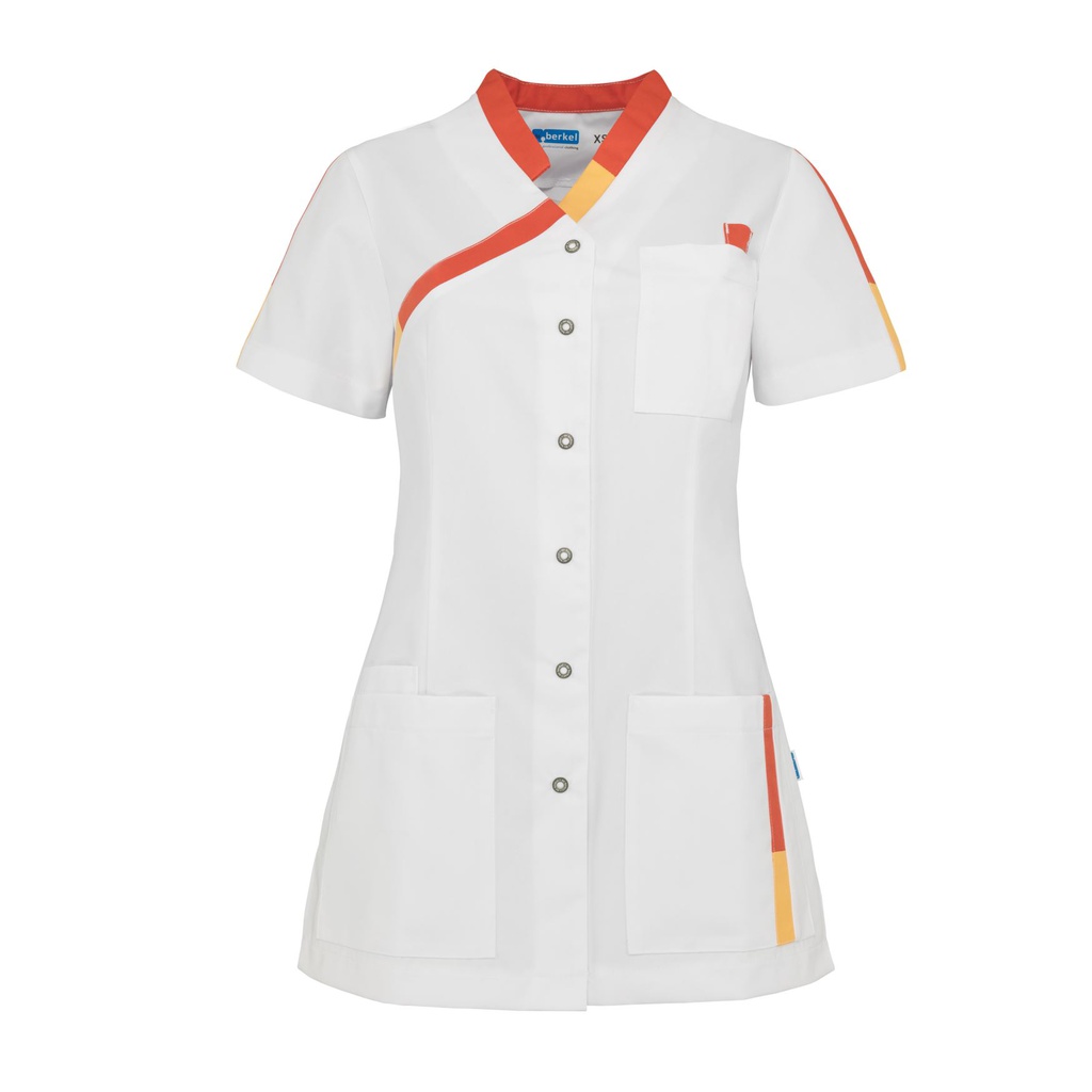 [341326.489] De Berkel DAMESJACK DAMESJACK PLEUN 26Wit/Rood/Oranje